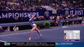 Suni Lee Floor SEC Championships 2022 9.950