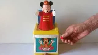 Disney Mickey Mouse Jack in the Box Musical Toy [HD]