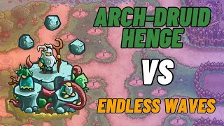 Kingdom Rush Origins: Arch-Druid Henge vs Endless Waves