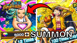 All Out Summon On NEW EX Characters in OPBR | One Piece Bounty Rush Best | Giveaway |