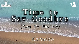 Time to Say Goodbye - Con Te Partirò (Karaoke/MR for Female, Most Beautiful Orchestra)