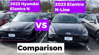 2023 Hyundai Elantra N Performance VS 2023 Hyundai N-Line Comparison