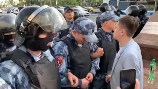 ПОЛИЦИЯ!!! ОМОН!!! Разгон митинга!!! Мирное население!!!!