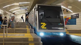The Smallest Metro System in the World: The Carmelit in Haifa, Israel כַּרְמְלִית: كرمليت