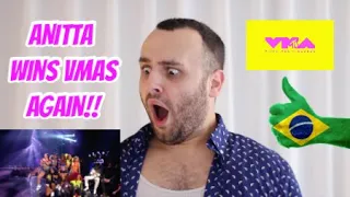 ANITTA - "USED TO BE" / "FUNK RAVE" / "GRIP" | 2023 VMAS REACTION | SHANE GRADY