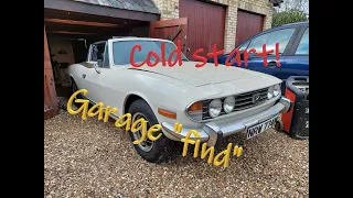 My Triumph Stag, time to wake it up - pt1