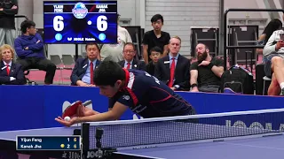 2018 US National Table Tennis Championships - Mens Singles Final - Kanak Jha vs Yijun Feng