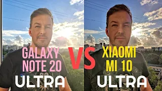 ОГОНЬ! XIAOMI MI 10 ULTRA vs GALAXY NOTE 20 ULTRA. ТЕСТ КАМЕР