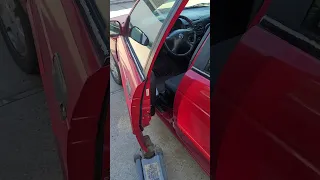 WHY IS MY CAR DOOR SAGGING!? CHEAP QUICK Fix #shorts #viral