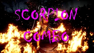 Scorpion Combo Mortal Kombat 11/ ВОМБО КОМБО 50% СКОРПИОН МК11