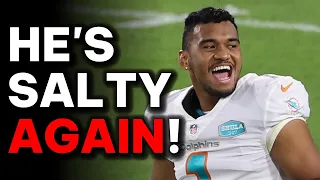 Miami Dolphins QB, Tua Tagovailoa Is Getting Comfortable Being Salty!