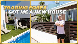 TRADING FOREX got me a new HOUSE as a 23 year old ( House tour )