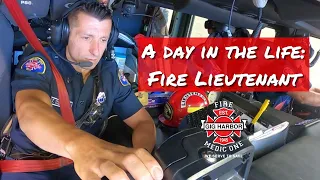 Gig Harbor Fire & Medic One Fire Lieutenant- A Day in the Life