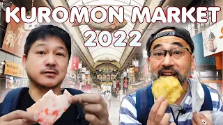 Japanese Street Food Tour of Osaka Kuromon Market 2022