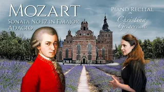 Adagio from Mozart Piano Sonata no 12, performed by Christina Grigoryants.