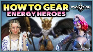 How to Gear Energy Heroes★ Eternal Evolution ★