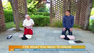 How to correctly administer CPR - Irish Red Cross