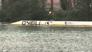 Belgium champion 2013 wakeskate Dean Vandewalle