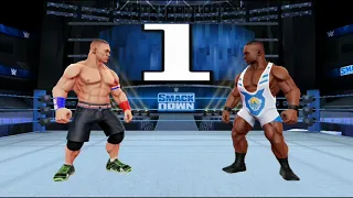 WWE MAYHEM - 1 Star John Cena All moves | Stock Gamer 007