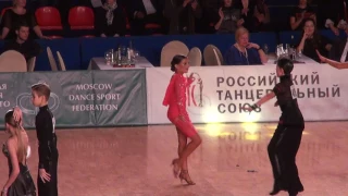 Мирханов Шариф - Долгополова Анна Чемпионат РТС Юниоры-1 Латина Финал Ча-Ча