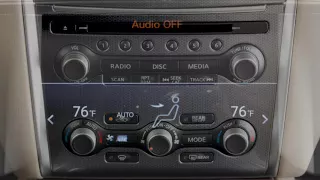 2017 NISSAN Pathfinder - Audio System without Navigation Type B (if so equipped)