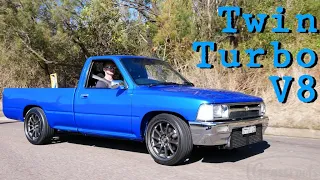 Twin Turbo V8 1UZ Toyota Hilux