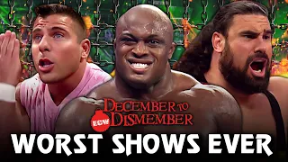 WWE ECW December To Dismember | WORST Wrestling Shows Ever