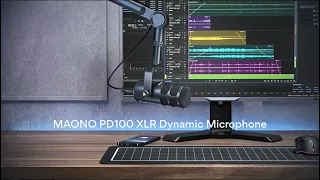 MAONO PD100 Podcaster Dynamic XLR Microphone