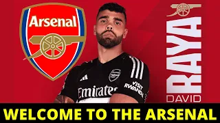 ARSENAL OFFICIALLY ANNOUNCES THE SIGNING OF GOALKEEPER DAVID RAYA ON LOAN