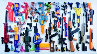 Mengumpulkan 5 Sniper Gun BLASE STROM PISTOL M16 Realistic Sniper AK47 Gel Blaster Gun Dragunov SVD