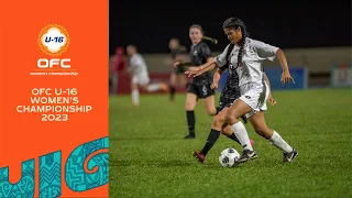 HIGHLIGHTS | Semi-Final New Zealand v Tonga | OFC U-16 Women's Championship 2023