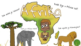 Afrika a všechno o ní kresleně a jednoduše