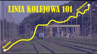 Parę słów o… ODCINEK 39 – STOJEDYNKA |linia kolejowa 101 Munina Horyniec Werchrata Hrebenne| #kolej