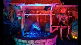 Grimwood Hollow Yard Haunt Halloween Display Burbank Twilight Tour 2019