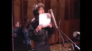 Bob Dylan,  We Are The World  rehearsal