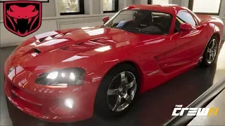 The Crew 2 - DODGE VIPER SRT-10 - Customization, Top Speed Run, Review