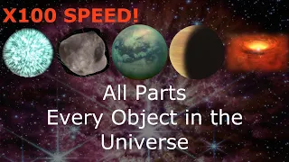 Universe Size Comparison 2021-2023 (ALL PARTS) X100 Speed!