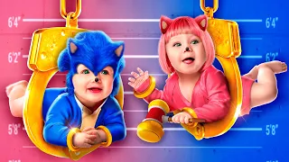¡La Historia de Amor de Sonic the Hedgehog y Amy Rose! ¡Sonic the Hedgehog se Enamoró de Rouge!