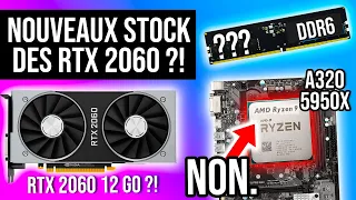 Nouveau Concurrent pour NVIDIA ! Des RTX 2060 12 Go ?! La DDR6 Arrive ?! PARDON !? - TechActu #50