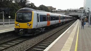 Trains at: Ealing Broadway, GWML, 08/09/18