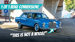 One of the WORLDS FIRST Mercedes W123 Conversions? | Client Cars