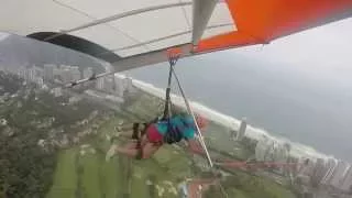 Hang gliding in Rio de Janeiro, Brazil - Full [HD] GoPro