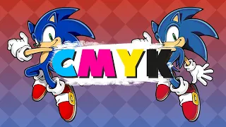 Adrenaline Extra - CMYK (or why some official Sonic artwork looks different)