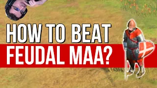 How to beat Feudal MAA with every civ in AOE4?