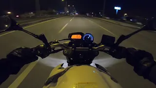 Yamaha XJ6 Night Ride