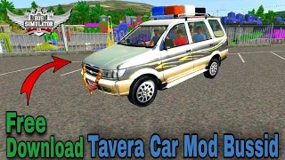 Tavera Car Mod Bus Simulator Indonesia | Tavera Car Mod Bussid Android Gameplay Video