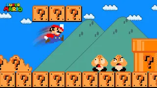 Super Mario Bros. But The World Is Lucky Blocks...