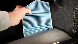 Mercedes Benz GLC Cabin Filters Location Removal and Installation