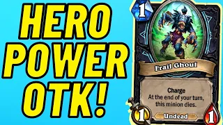 A Death Knight HERO POWER OTK??? Is That Even POSSIBLE?