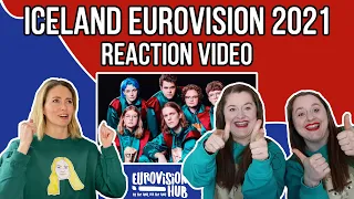 Iceland | Eurovision 2021 Reaction | Daði og Gagnamagnið - 10 Years | Eurovision Hub